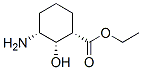 Cyclohexanecarboxylic acid, 3-amino-2-hydroxy-, ethyl ester, (1alpha,2alpha,3alpha)- (9CI) 结构式