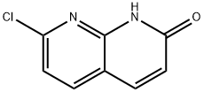 2-羟基-7-氯-(1,8)二氮杂萘 结构式