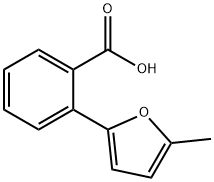 2-(5-METHYL-2-FURYL)BENZOIC ACID 结构式