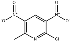 2-CHLORO-6-METHYL-3,5-DINITROPYRIDINE 结构式