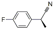 Benzeneacetonitrile, 4-fluoro-alpha-methyl-, (S)- (9CI) 结构式