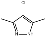 4-氯-3,5-二甲基-1H-吡唑 结构式
