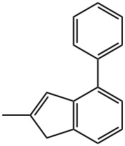 2-甲基-4-苯基茚 结构式