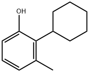 2-Cyclohexyl-3-methylphenol 结构式