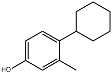 4-Cyclohexyl-m-cresol 结构式