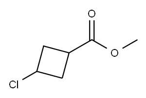 3-氯环丁烷羧酸甲酯 结构式
