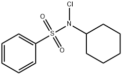 N-氯-N-环己基苯磺酰胺 结构式