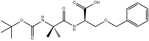 N-2-(3-BENZYLOXY PRIOPIONIC ACID)-2-(N-T-BUTOXYCAR 结构式