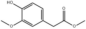 methyl 4-hydroxy-3-methoxyphenylacetate 结构式