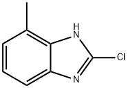 2-氯-4-甲基-1H-苯并咪唑 结构式