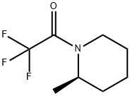 Piperidine, 2-methyl-1-(trifluoroacetyl)-, (R)- (9CI) 结构式