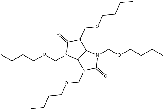 1,3,4,6-Tetrakis(butoxymethyl)tetrahydroimidazo[4,5-d]imidazole-2,5(1H,3H)-dione