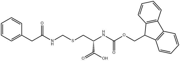 FMOC-L-CYS(PHACM)-OH 结构式