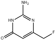 4(1H)-Pyrimidinone, 2-amino-6-(fluoromethyl)- (9CI) 结构式