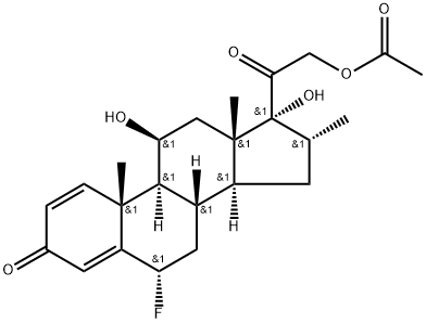 帕拉米松乙酸酯 结构式