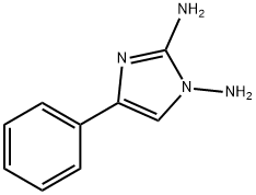 4-苯基-1H-咪唑-1,2-二胺 结构式