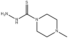 1-Piperazinecarbothioicacid,4-methyl-,hydrazide(8CI,9CI) 结构式