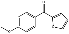 2-(4-甲氧基苯甲酰基)呋喃 结构式