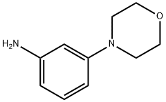 3-(4-吗啉基)苯胺 结构式