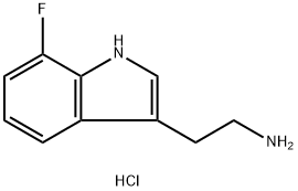 7-氟色胺盐酸盐 结构式