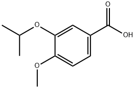 3-异丙氧基-4-甲氧基苯甲酸 结构式