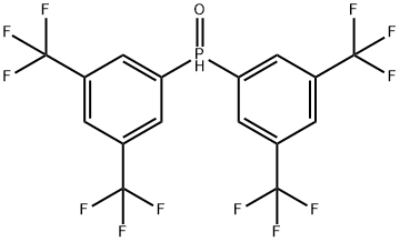 BIS(3,5-BIS(TRIFLUOROMETHYL)PHENYL)PHOSPHINE OXIDE 结构式