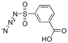3-azidosulfonylbenzoic acid 结构式