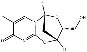 2,3'-脱水胸苷 结构式