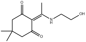 2-[(4,4-二甲基-2,6-二氧环己基-1-烯-)乙胺]乙醇 结构式