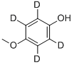 4-METHOXYPHENOL-2,3,5,6-D4 结构式