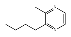 2-丁基-3-甲基吡嗪 结构式