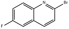 2-溴-6-氟喹啉 结构式