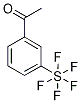3'-(无氟硫代)乙酰苯 结构式