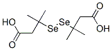 3,3'-Diselenobis(3-methylbutyric acid) 结构式