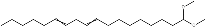 9,12-Octadecadienal dimethyl acetal 结构式