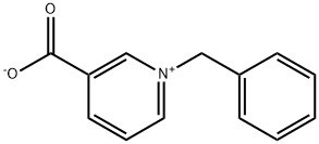 1-苄基吡啶-3-羧酸盐 结构式