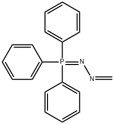 1-Methylene-2-(triphenylphosphoranylidene)hydrazine 结构式