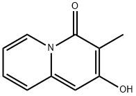 2-Hydroxy-3-methyl-quinolizin-4-one 结构式