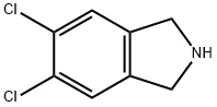 5,6-DICHLORO-2,3-DIHYDRO-1H-ISOINDOLE,HYDROCHLORIDE 结构式