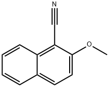 2-甲氧基-1-萘腈 结构式
