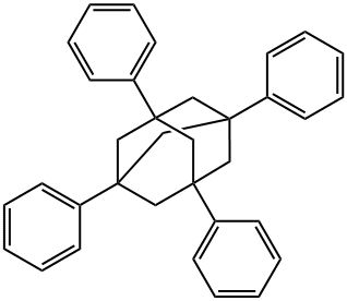 1,3,5,7-四苯基金刚烷 结构式