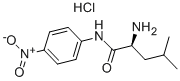 L-亮氨酸-4-硝基苯胺盐酸盐 结构式