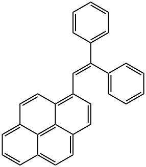 1-(2,2-DIPHENYLETHEN-1-YL)PYRENE 结构式