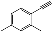 1-乙炔基-2,4-二甲基苯 结构式