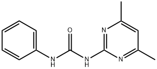 1-(4,6-Dimethylpyrimidine-2-yl)-3-phenylurea 结构式