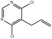 5-烯丙基-4,6-二氯嘧啶 结构式