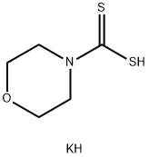 Morpholine-4-carbodithioic acid potassium salt 结构式