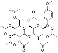 Gal[2346Ac]β(1-4)Glc[236Ac]-β-MP