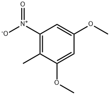 2,4-二甲氧基-6-硝基甲苯 结构式