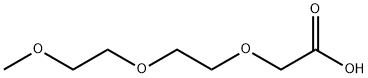 2-(2-(2-甲氧基乙氧基)乙氧基)乙酸 结构式
